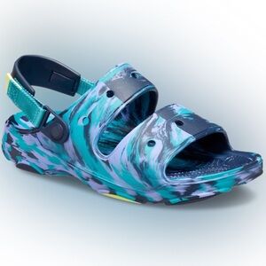CROCS Classic All Terrain Marbled Sandals Unisex Comfort Slide Size M 7 or W 9
